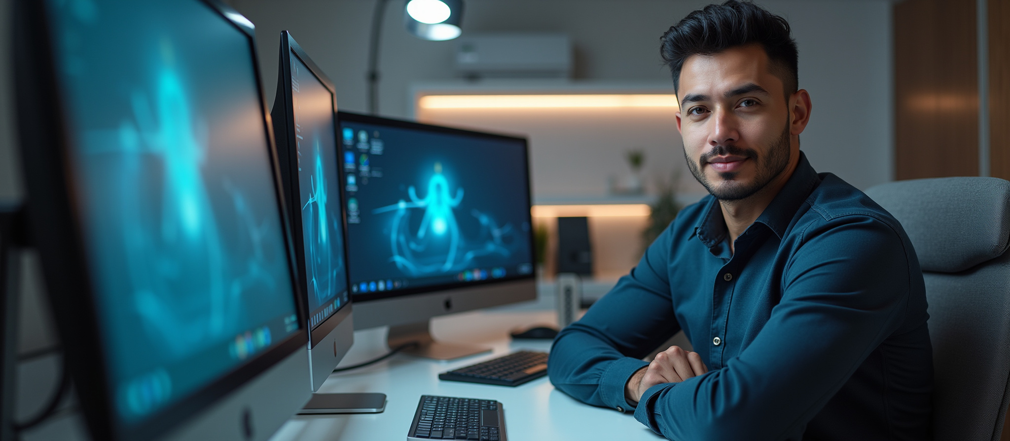 IT Professional at work